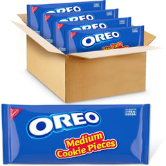 OREO medium cookie pieces in bags packaging for convenient foodservice use
