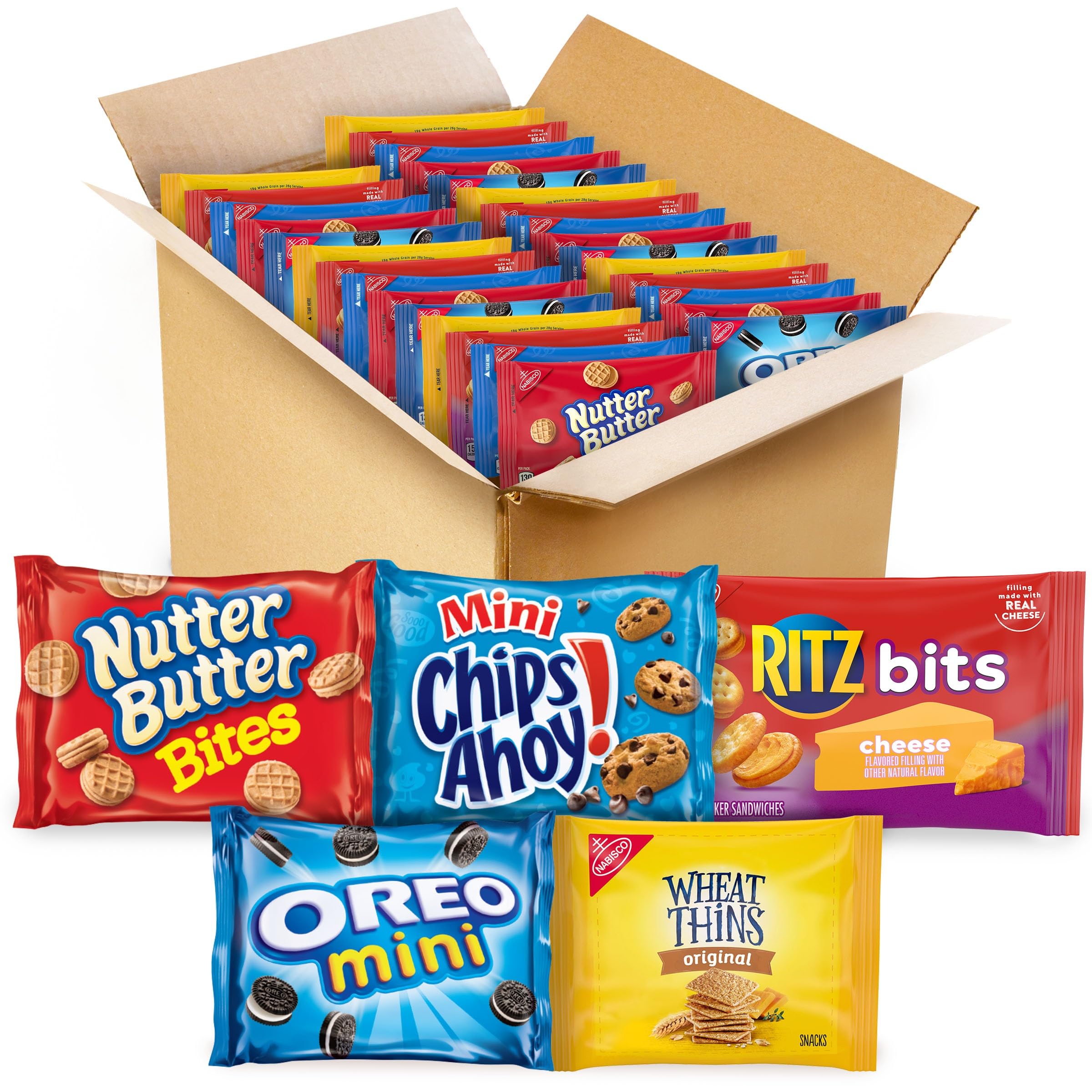 OREO Mini cookies close-up, ideal for on-the-go snacking and shareable treats