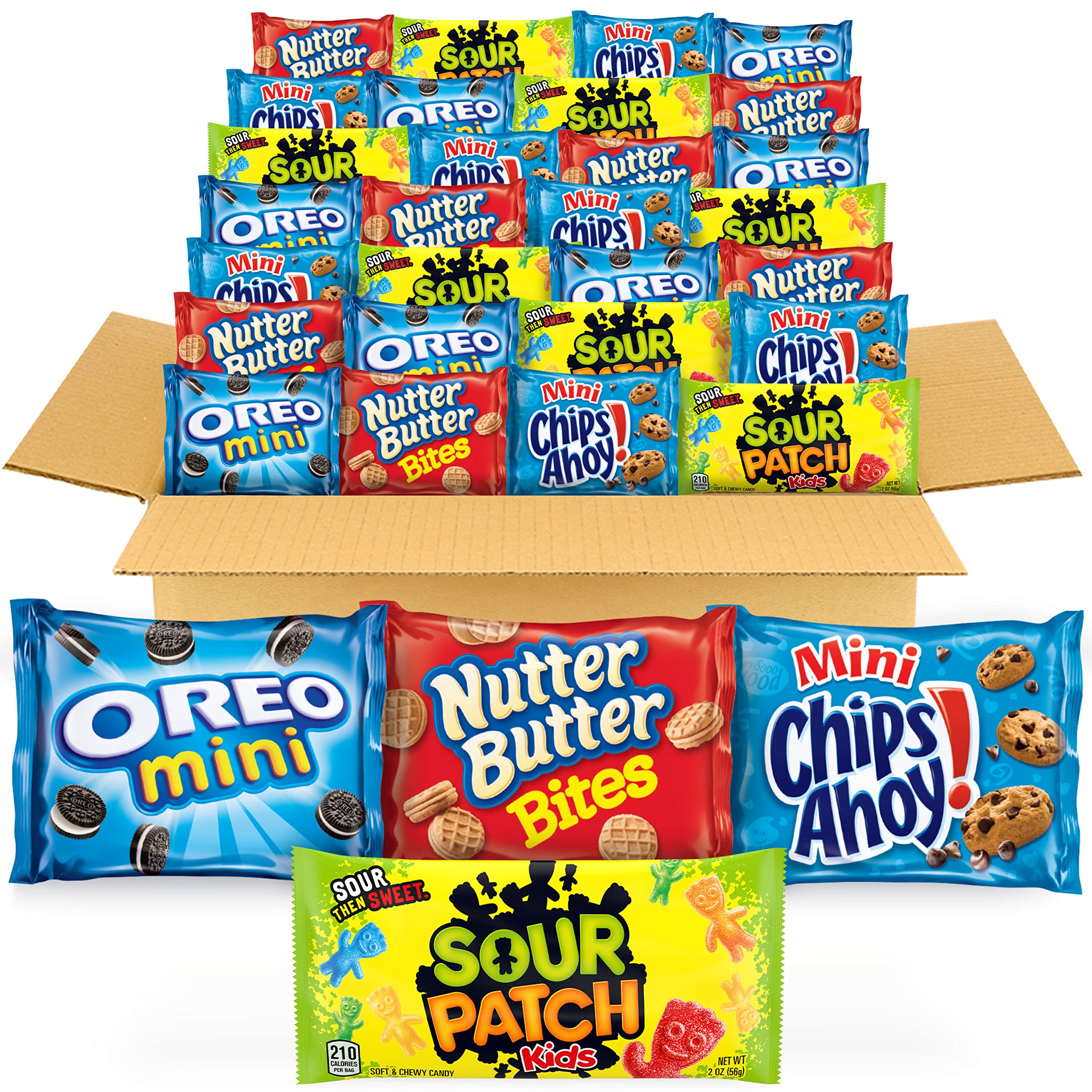 OREO Mini Cookies packshot showing bite-sized treats ideal for quick snacking