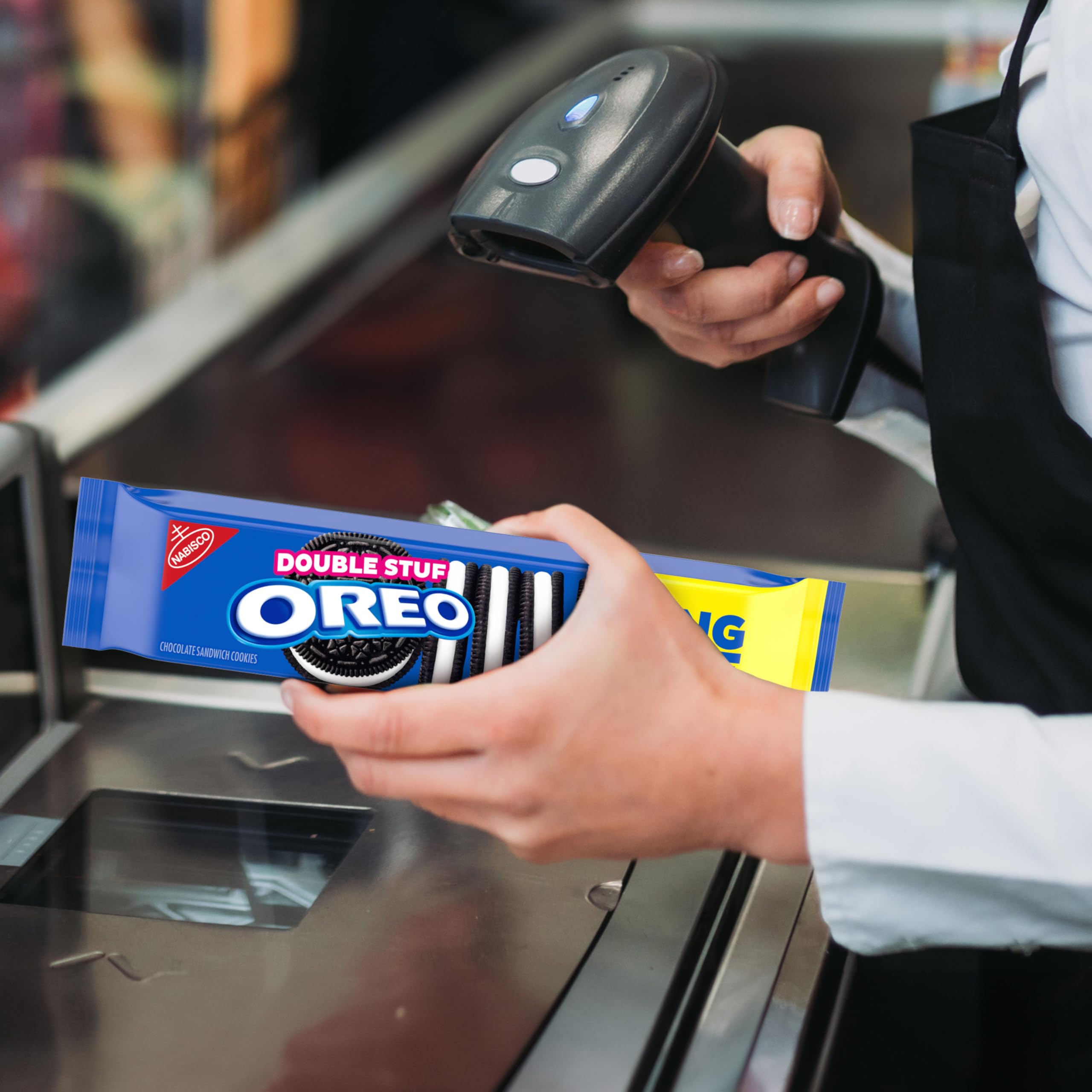 Individually wrapped OREO packs keep cookies fresh