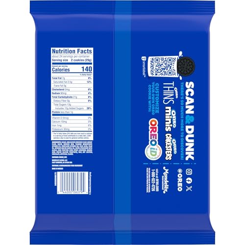 OREO party-size packaging highlighting bulk supply for gatherings and sharing.