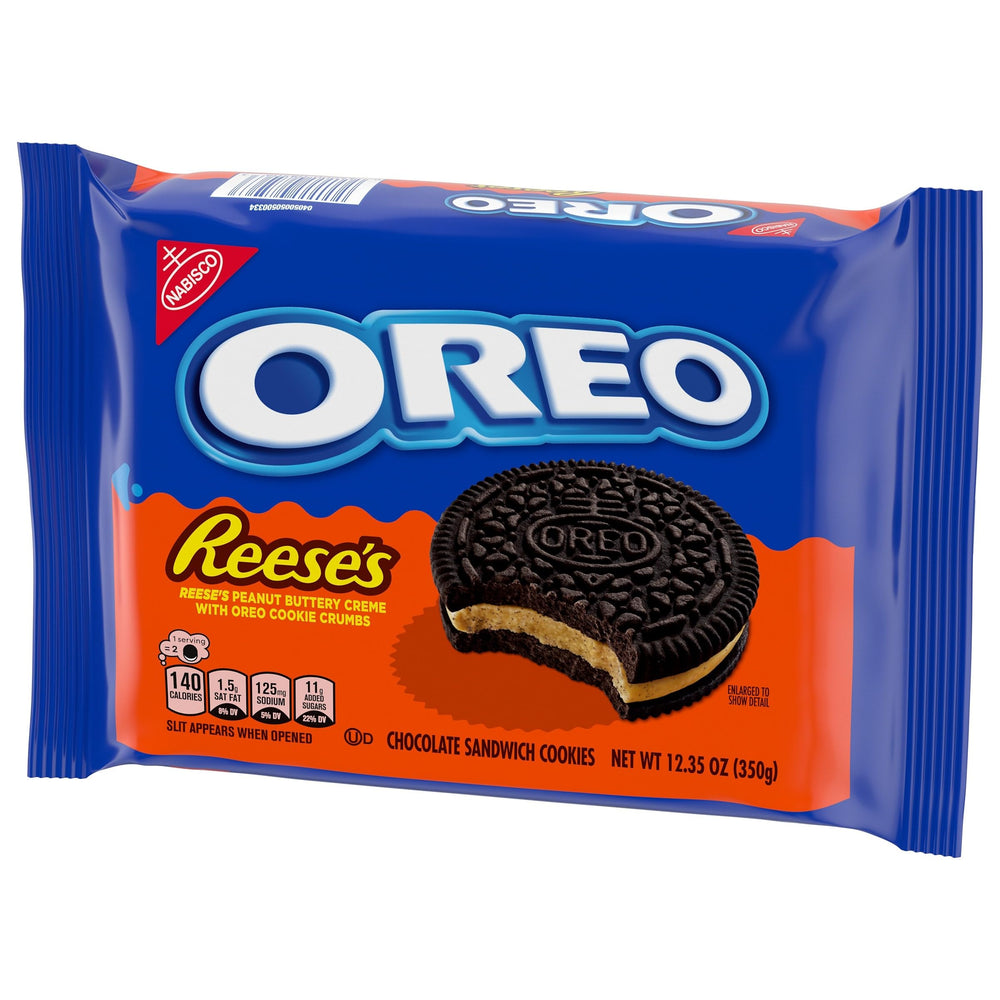 OREO REESE'S peanut butter cups-inspired flavor in cookies