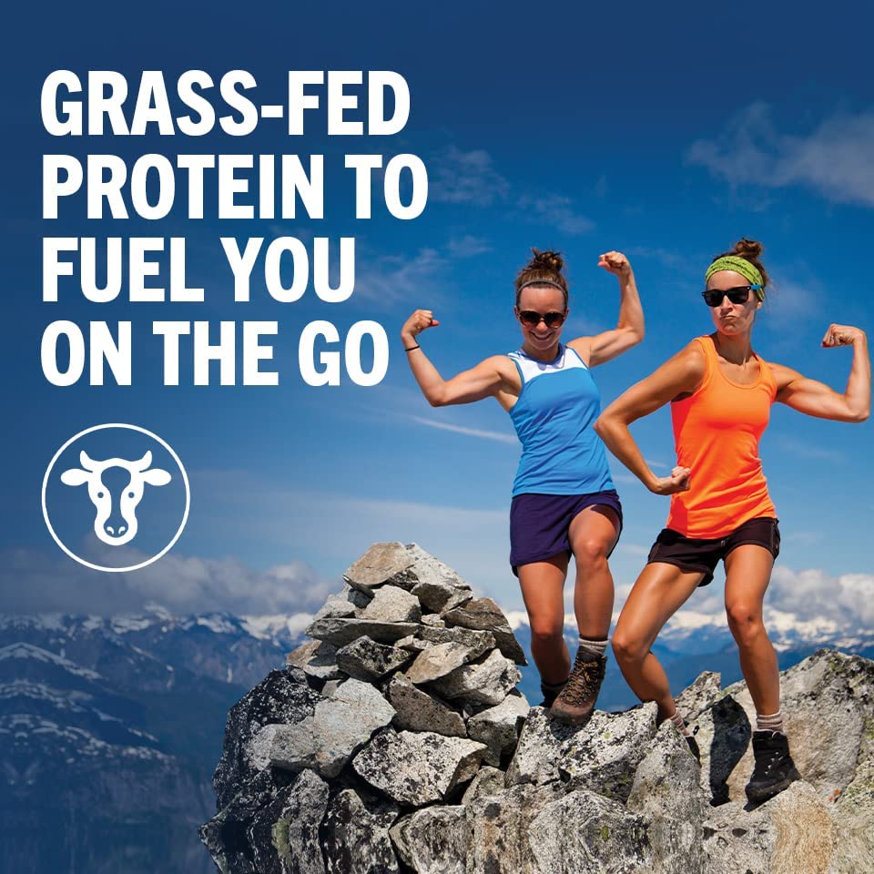 Orgain Clean Protein nutrition facts card emphasizes 20g protein per serving.
