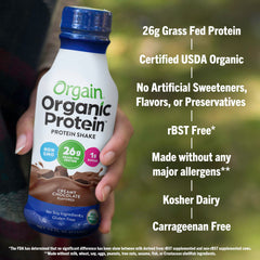 Orgain gluten-free protein shake suitable for gluten-free diets