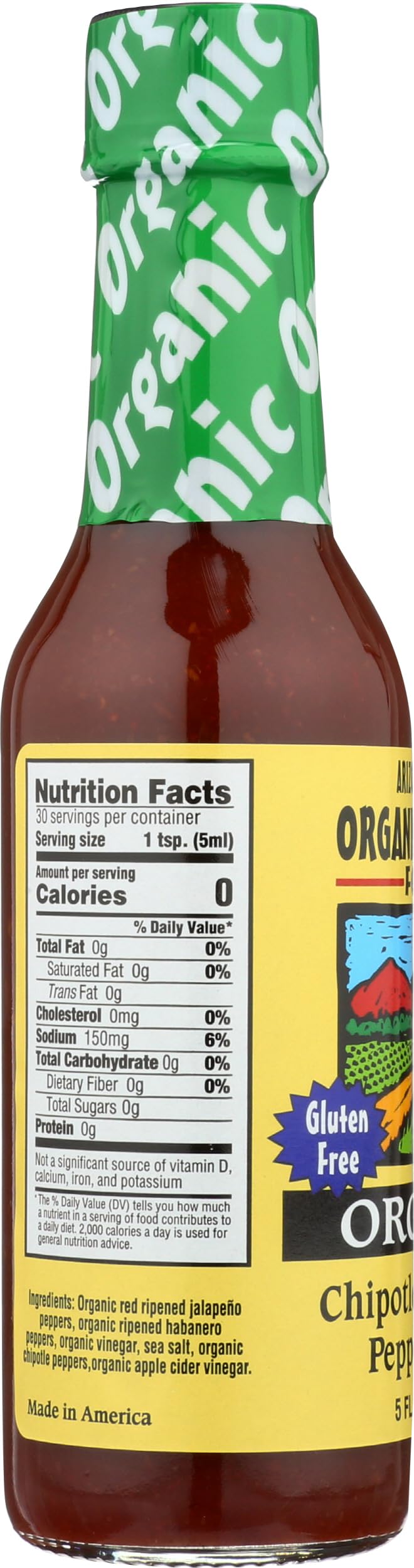 Organic Harvest packaging and case options for this sauce.