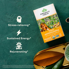 Vegan, USDA Organic, Non-GMO certification visible on the box.