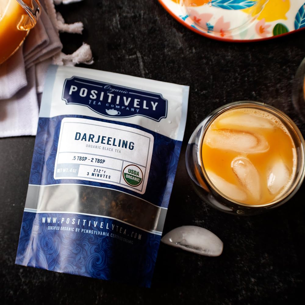 One pound of Organic Positively Darjeeling yields up to 240 cups.