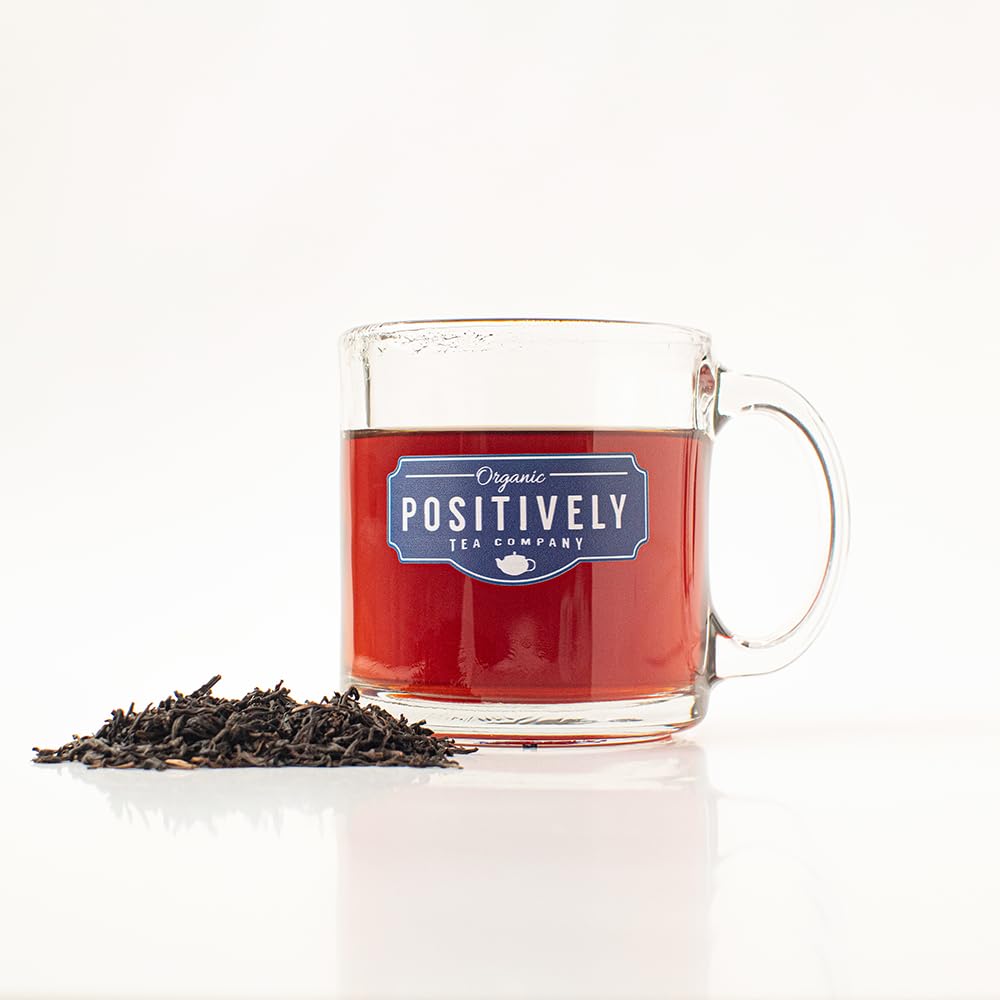 Brewed cup of Organic Positively Assam TGFOP with smooth finish