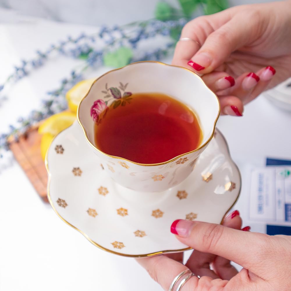 Organic Positively Tea Company English Breakfast tin packaging keeps leaves fresh.