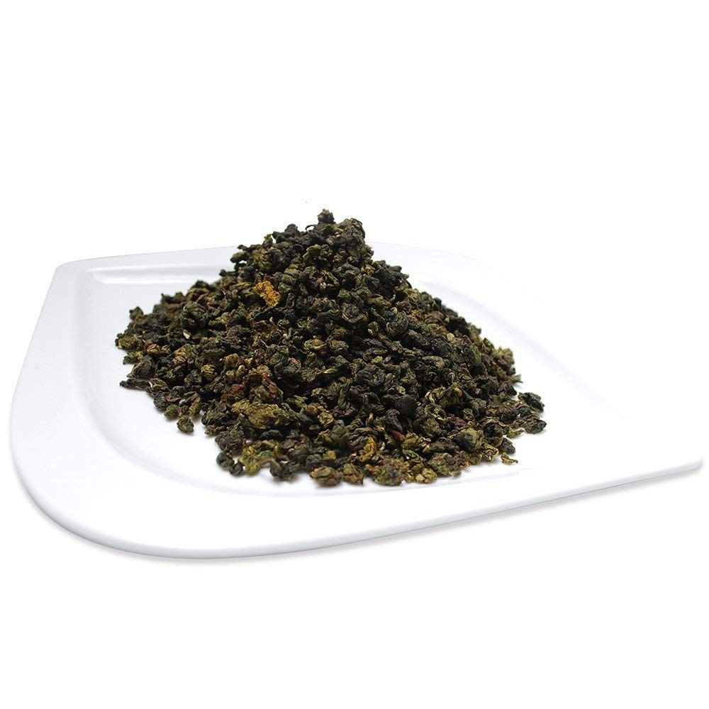 Organic Positively Tea Company tin storage keeps Ti Kuan Yin fresh.