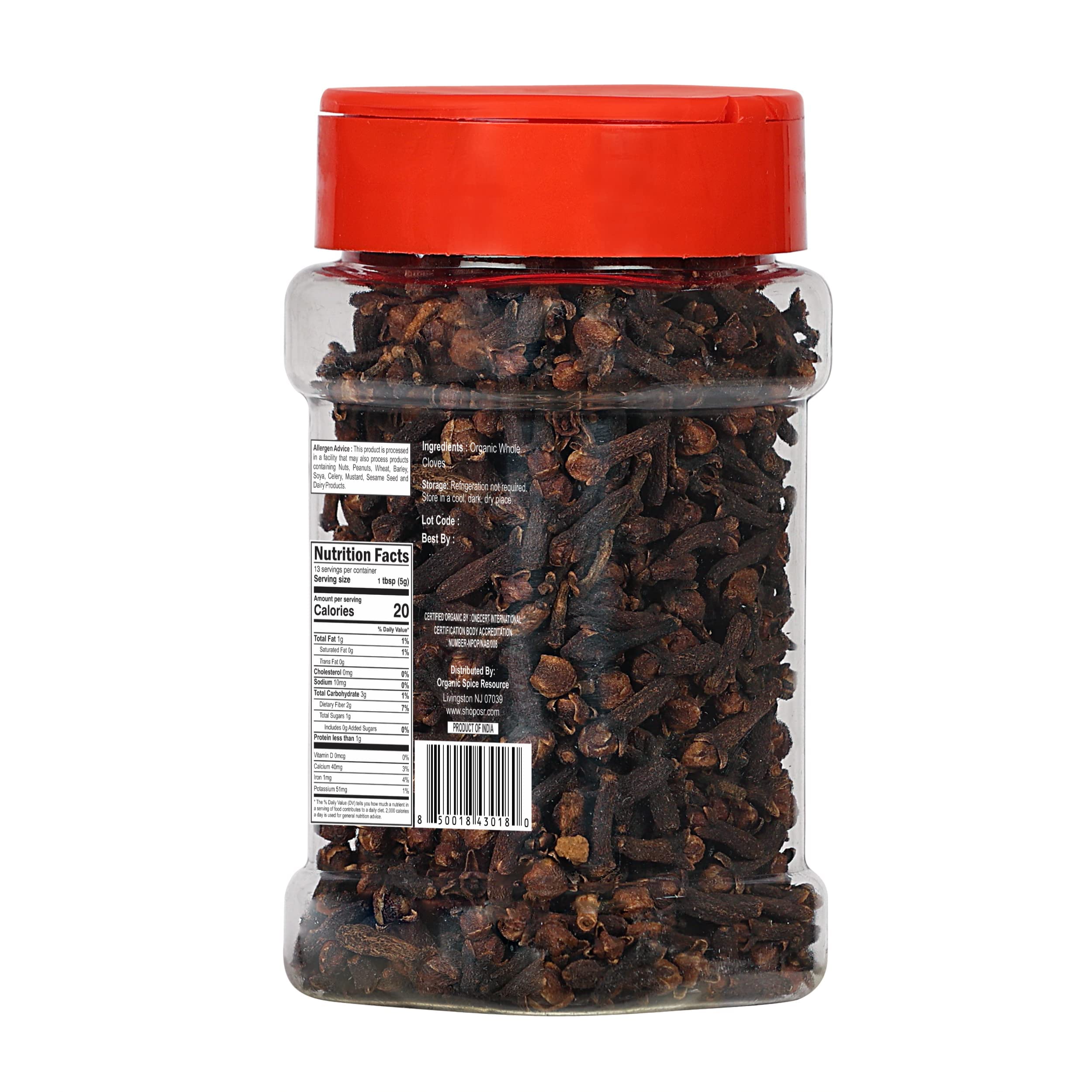 Organic Spice Resource purity no colors, additives, or preservatives in each batch.