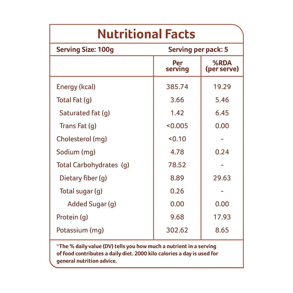 Organic Tattva Jowar Flour bag closeup highlighting eco-friendly packaging and organic certification