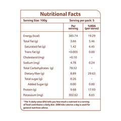 Organic Tattva Jowar Flour bag closeup highlighting eco-friendly packaging and organic certification