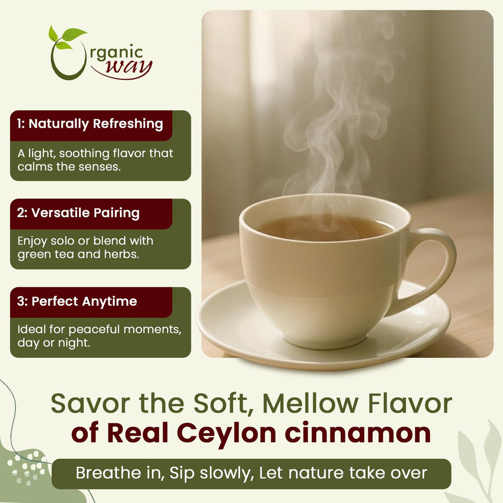 Organic Way versatile baking spice for desserts and pastries.
