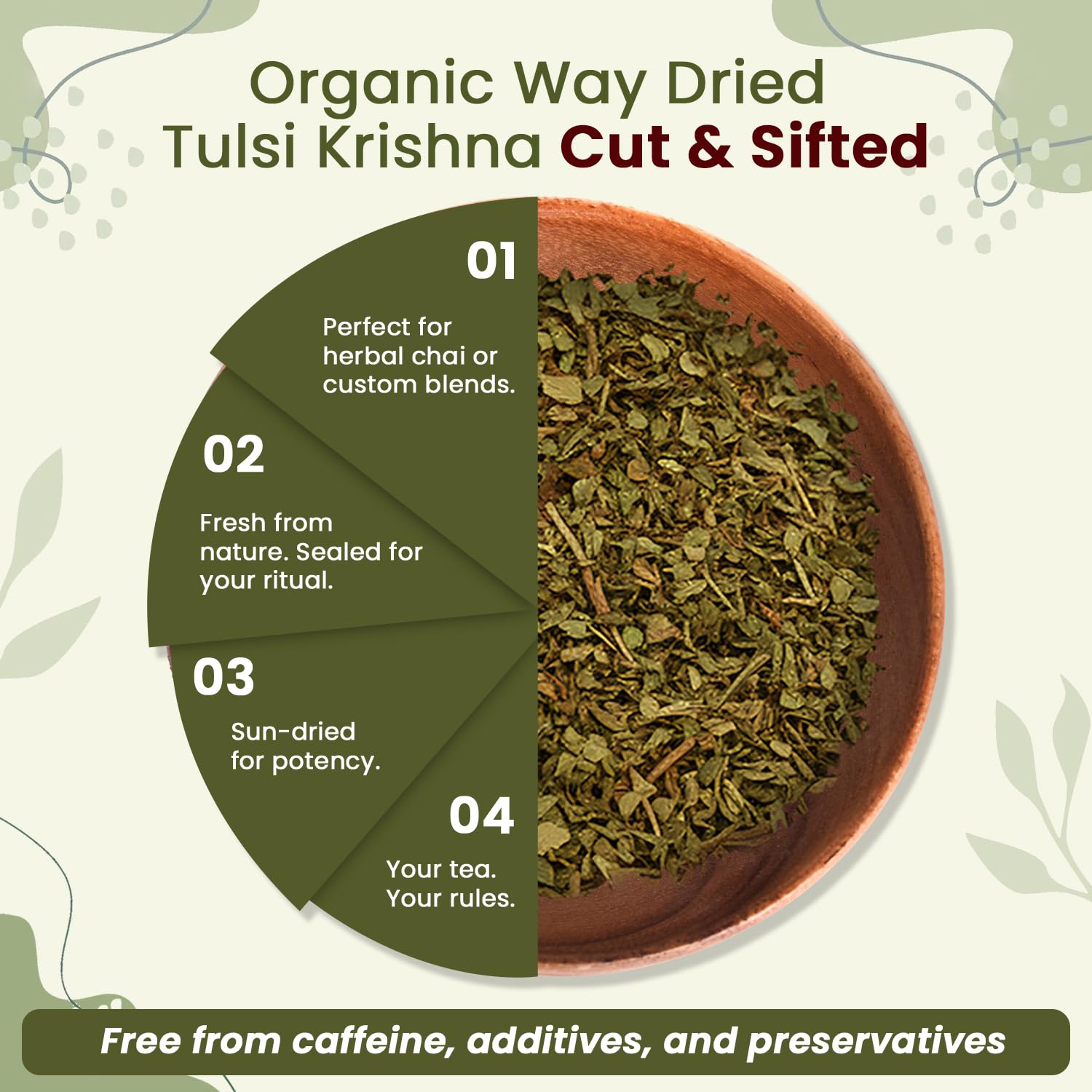 Organic Way Tulsi Krishna kitchen infusion ideas for creative blends.