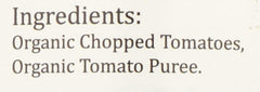 Organico Bello organic label highlights San Marzano tomatoes for premium taste.