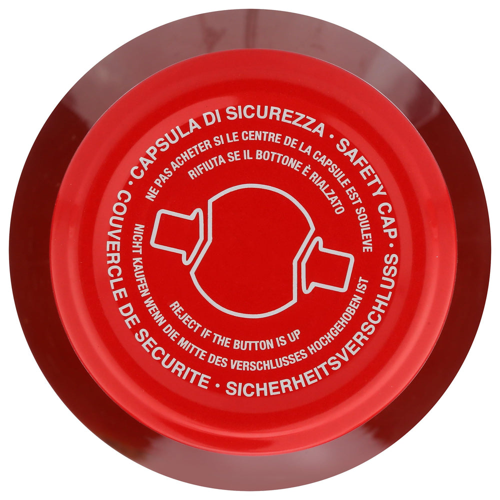 Organico Bello Passata label detail emphasizes organic ingredients.