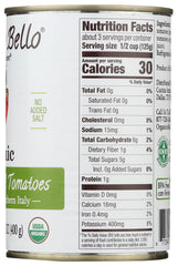 Organico Bello pop-top lid enables quick, mess-free opening for fast meals.