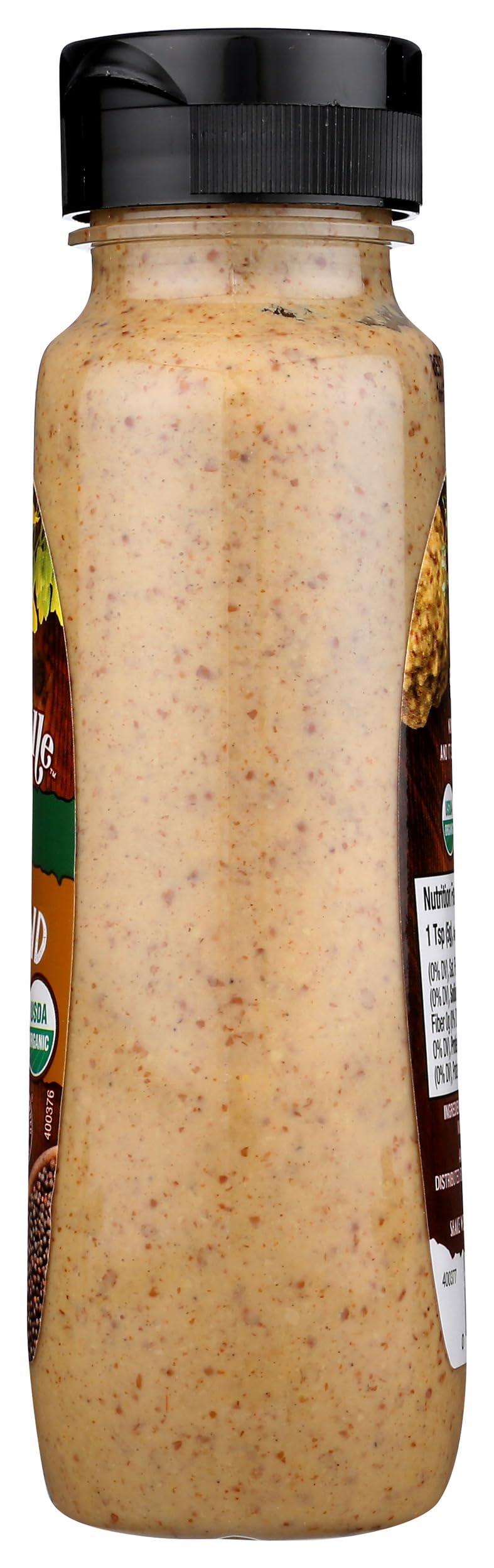Pantry scene with Organicville mustard for everyday meals.