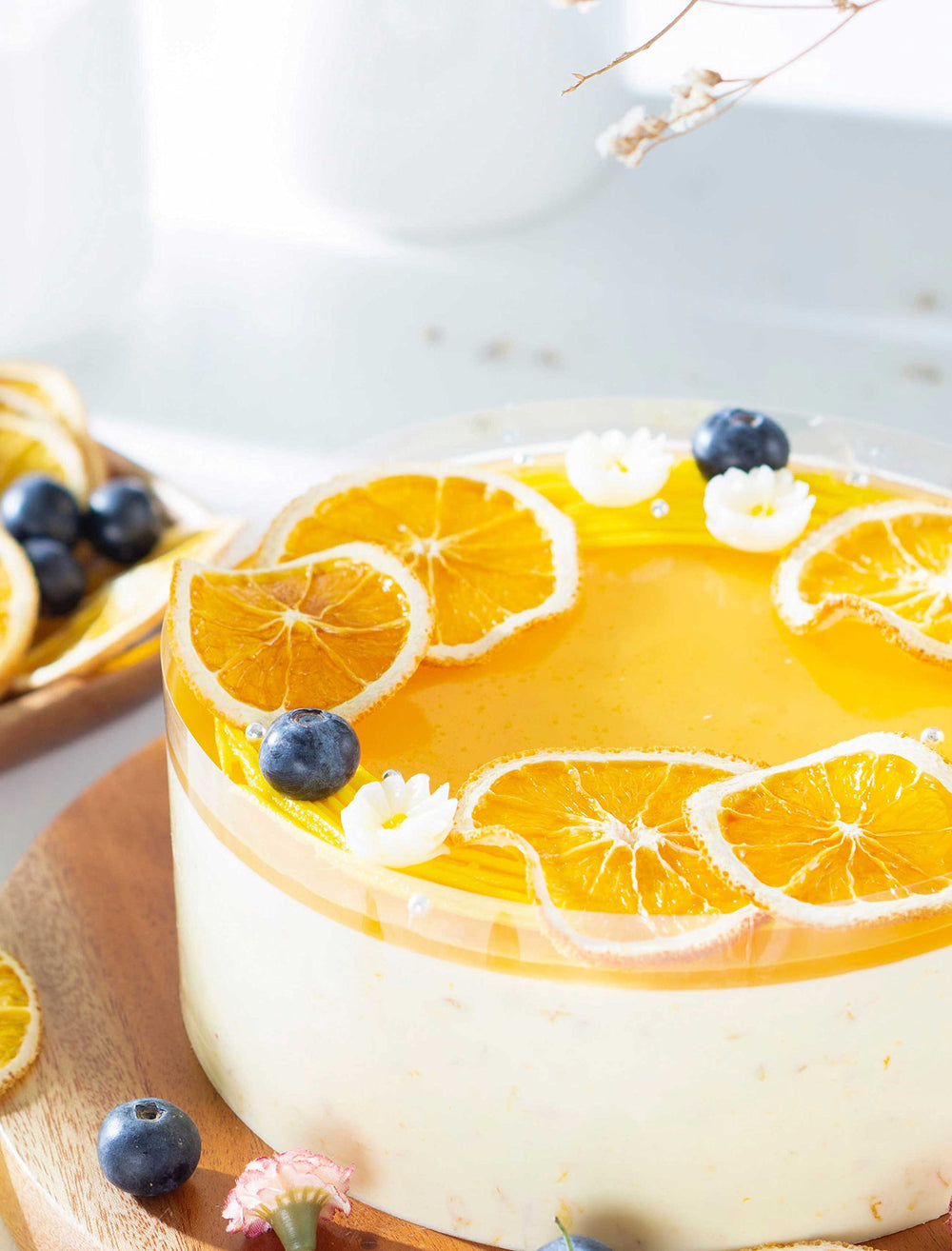 ORGFUN egg white powder baking-use image shows versatile recipe applications