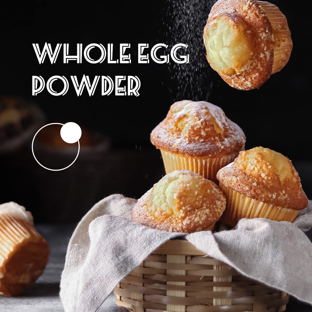 ORGFUN resealable container keeps egg powder fresh after opening