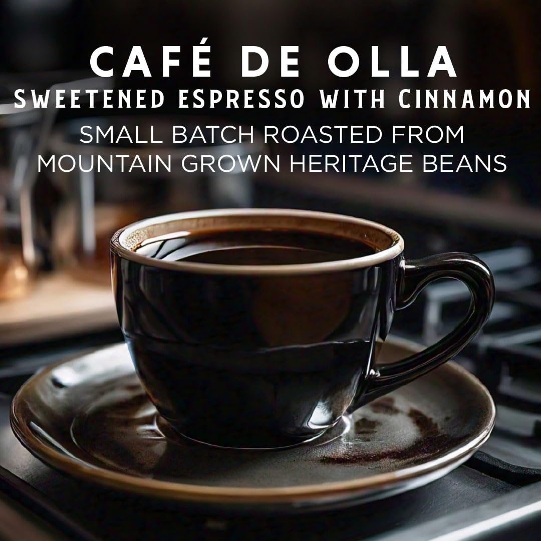 Oriente Cuban Coffee Roasters 100% Arabica pods emphasize premium beans and depth.