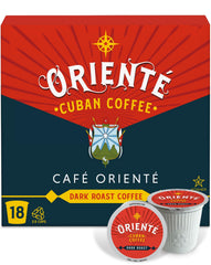 Oriente Dark Roast Coffee Pods deliver bold flavor for a smooth, café-style morning.