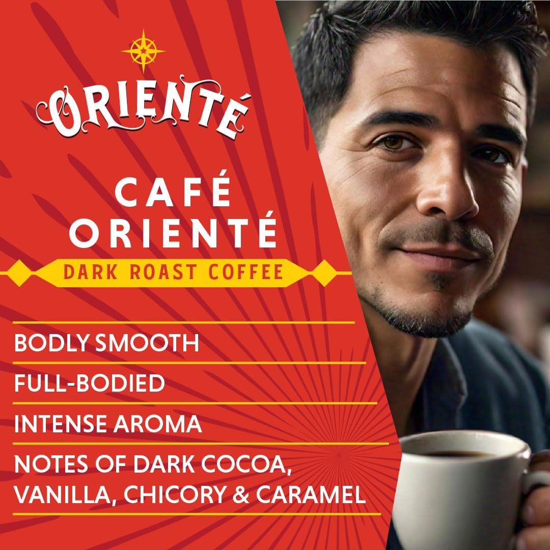 Oriente Keurig-compatible Coffee Pods enable easy single-serve brewing at home or office.
