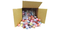 Original Gourmet lollipop case with mixed flavors, perfect for party candy displays.