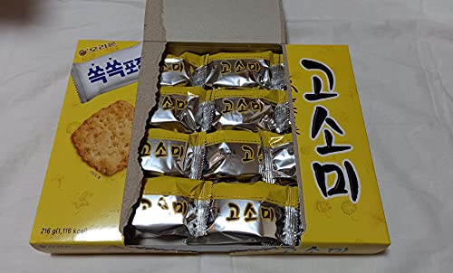 Orion Gosomi cracker nutrition panel detail