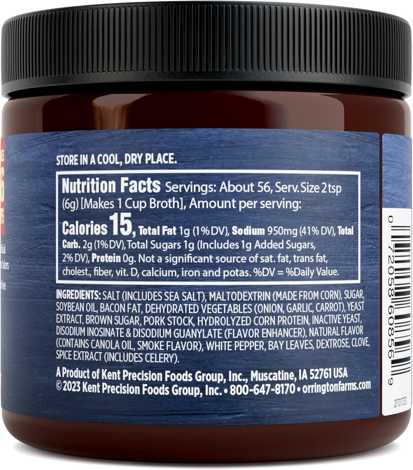 Orrington Farms Base Ham Nat cooking-pot scene conveys savory base for sauces.