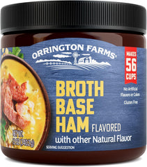 Orrington Farms Base Ham Nat label highlights natural ingredients for versatile cooking.