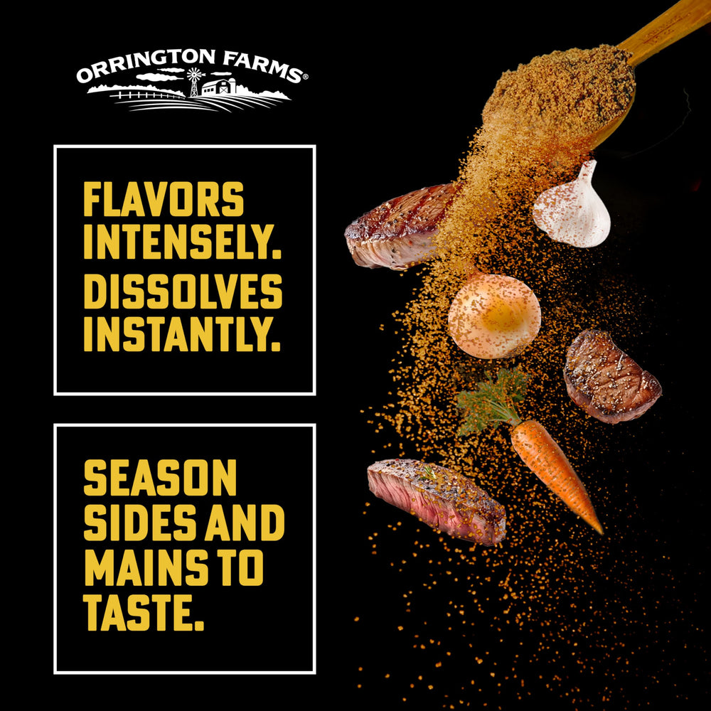 Orrington Farms Beef Broth Base versatile as a base or seasoning across cuisines.