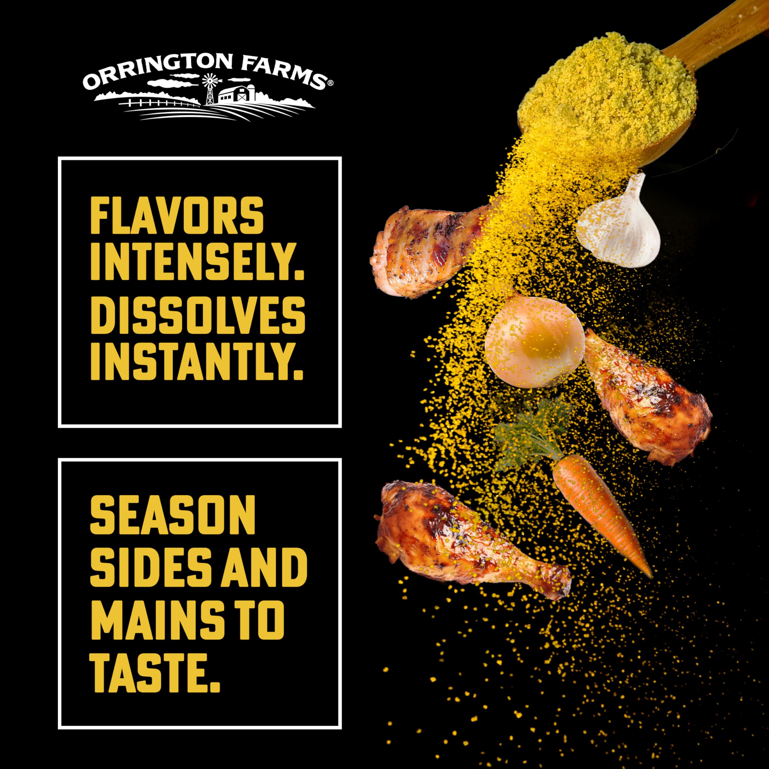Orrington Farms Chicken Broth Base sauce-pan ready to enrich sauces and marinades