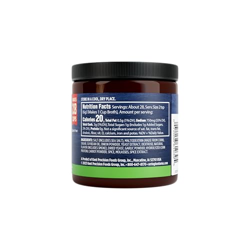 Orrington Farms vegan ham broth in pot aromas enrich soups and stews