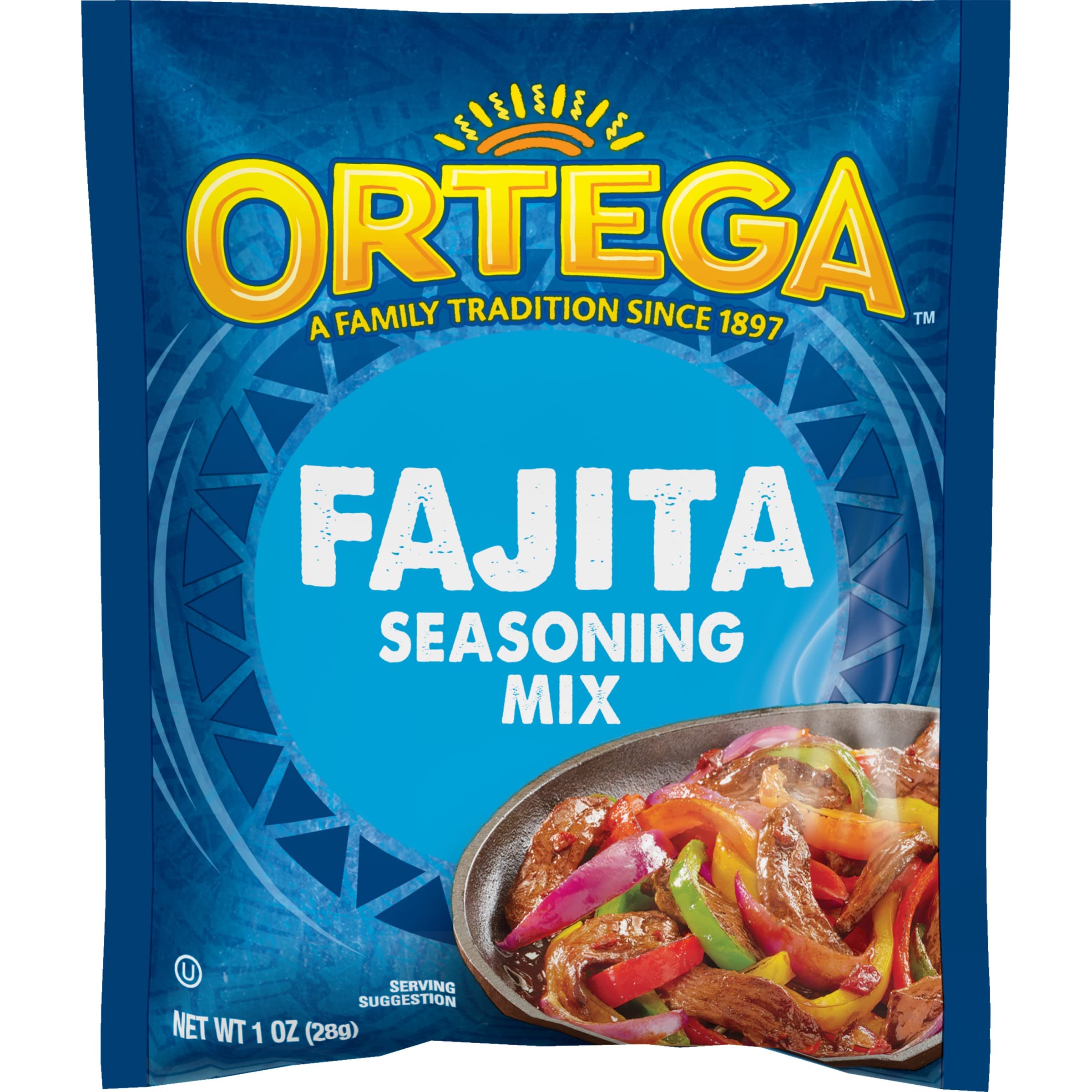 Ortega fajita seasoning 1oz packet ready to boost authentic fajita flavor