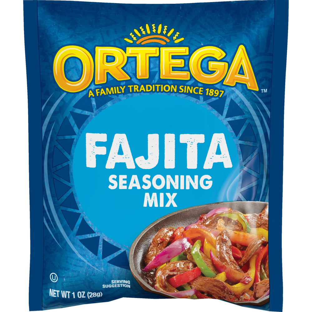 Ortega fajita seasoning 1oz packet ready to boost authentic fajita flavor