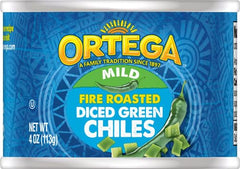 Ortega Fire Roasted Diced Green Chiles with eggs – breakfast flavor upgrade