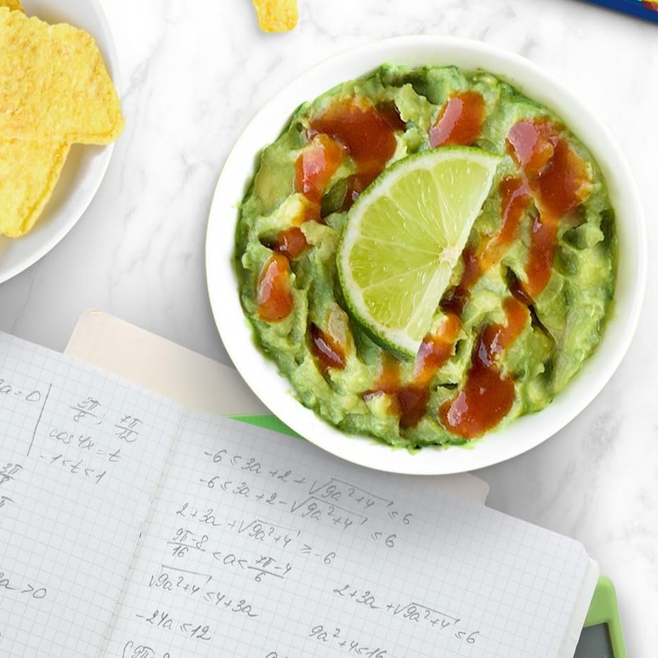 Ortega Guacamole Seasoning with chips for quick dipping flavor.