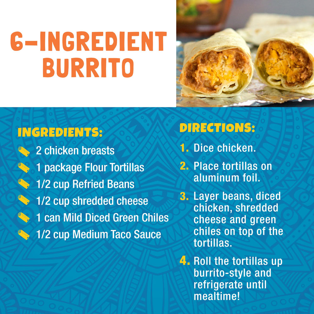 Ortega Original Taco Sauce Mild burrito filling with smooth sauce.