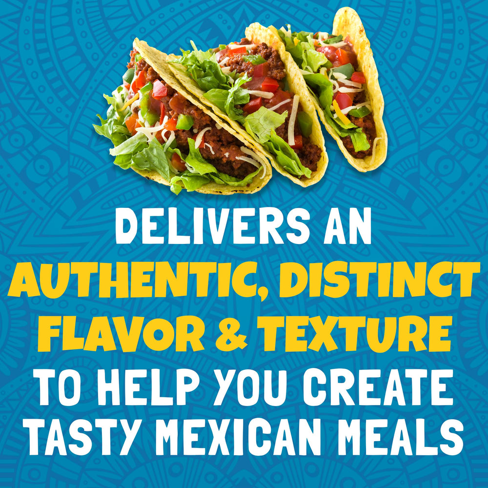 Ortega Taco Seasoning Packet enhances flavor with a balanced, authentic Mexican seasoning