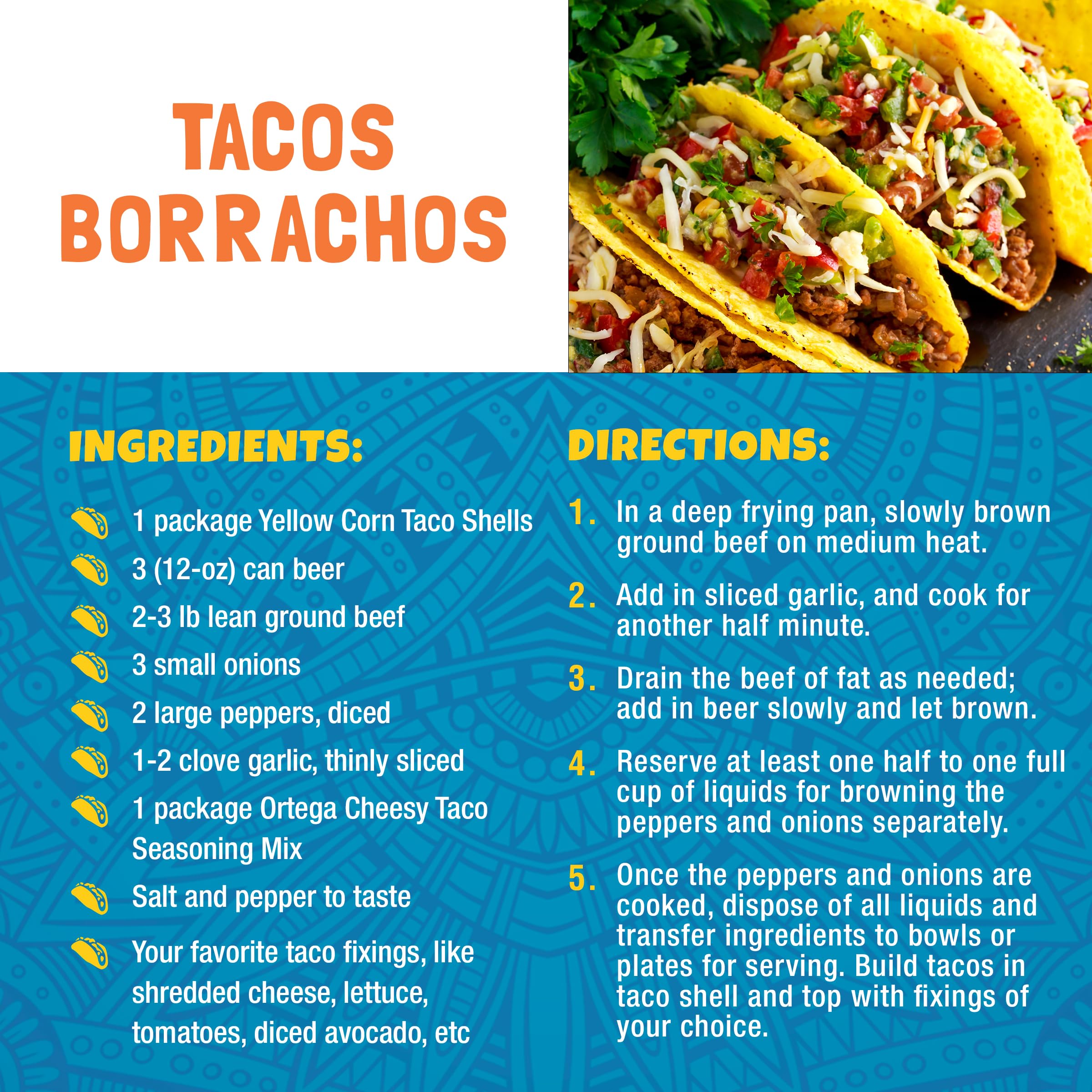 Ortega 18-count box keeps taco night convenient