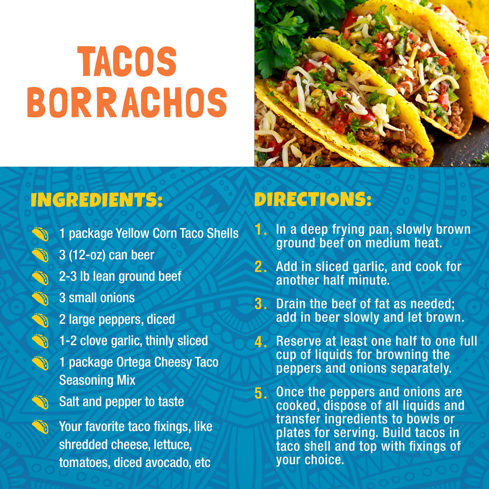 Ortega 18-count box keeps taco night convenient