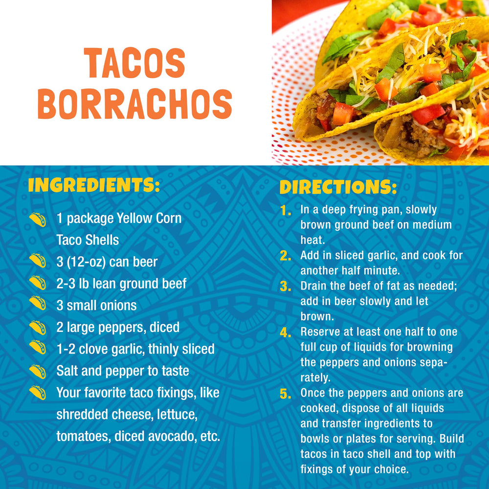 Ortega Taco Shells ideal for dipping salsa and toppings.