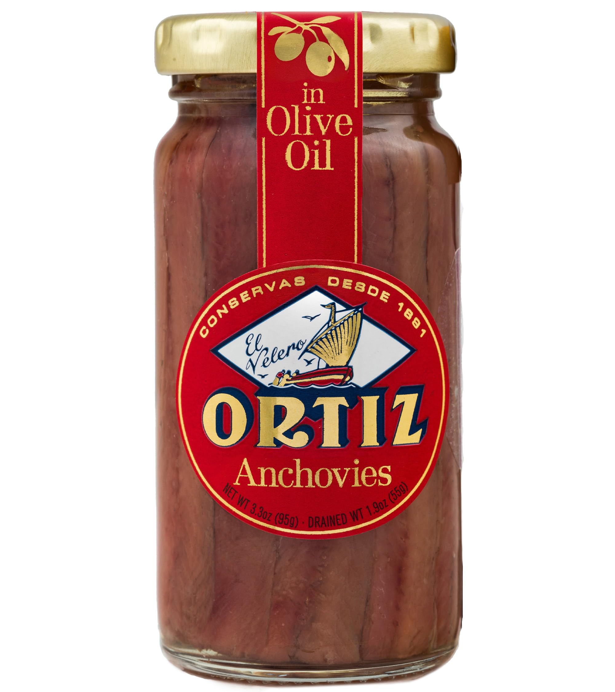 Ortiz anchovies in olive oil with firm, butter-like fillets, ideal on crostini.