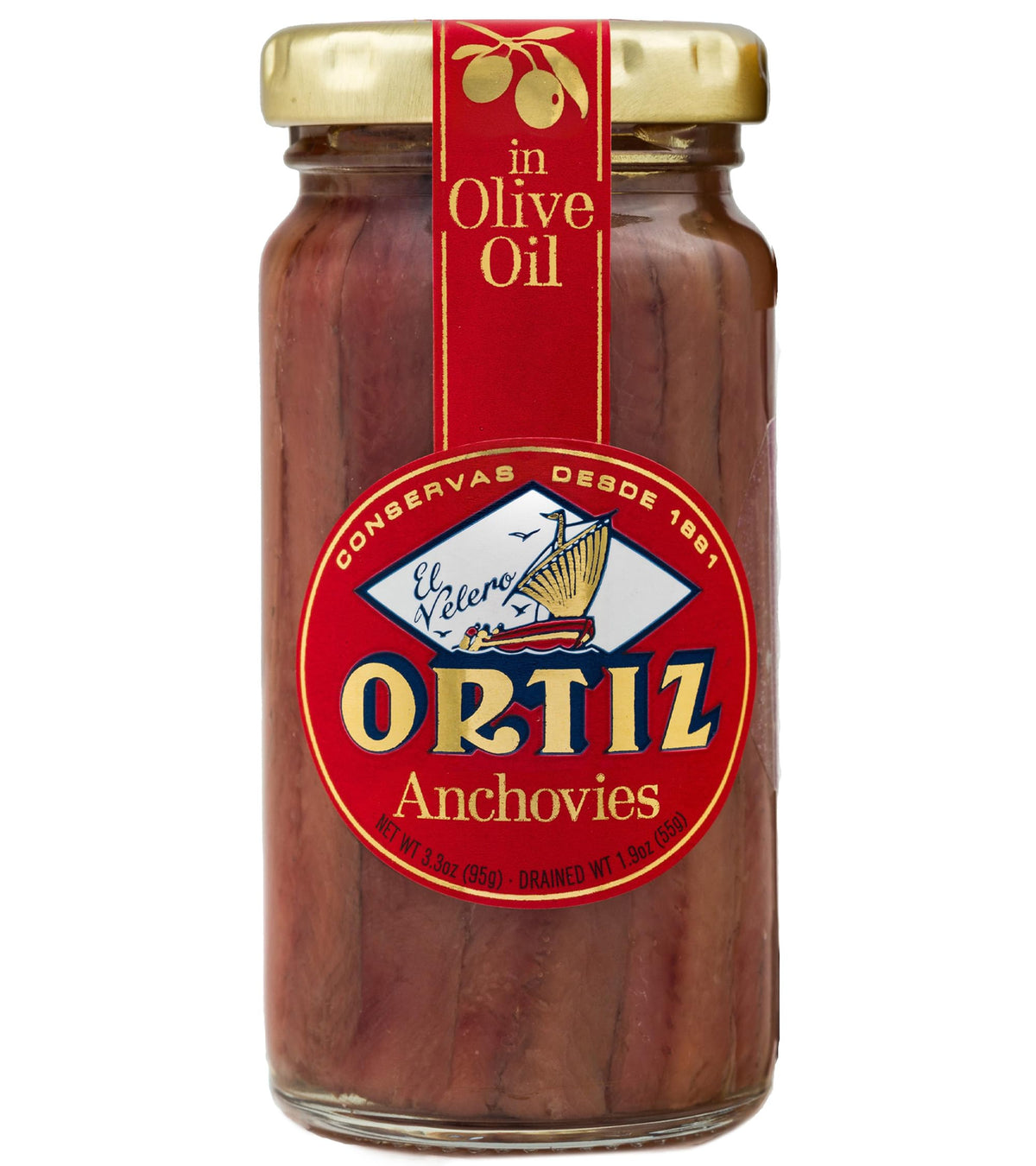 Ortiz anchovies in olive oil with firm, butter-like fillets, ideal on crostini.