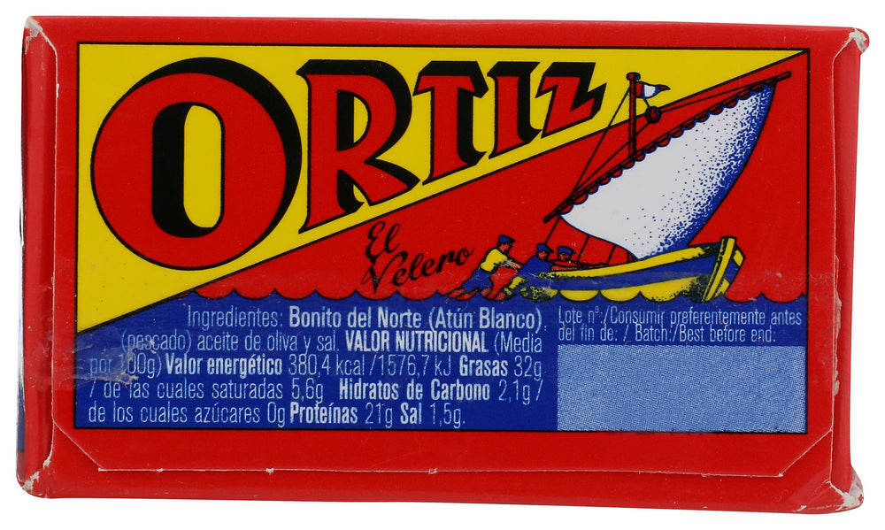Ortiz Bonito Del Norte tuna in oil ready to use for sandwiches