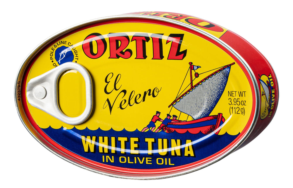 Ortiz gift pack packaging highlights premium, shareable seafood for food lovers.