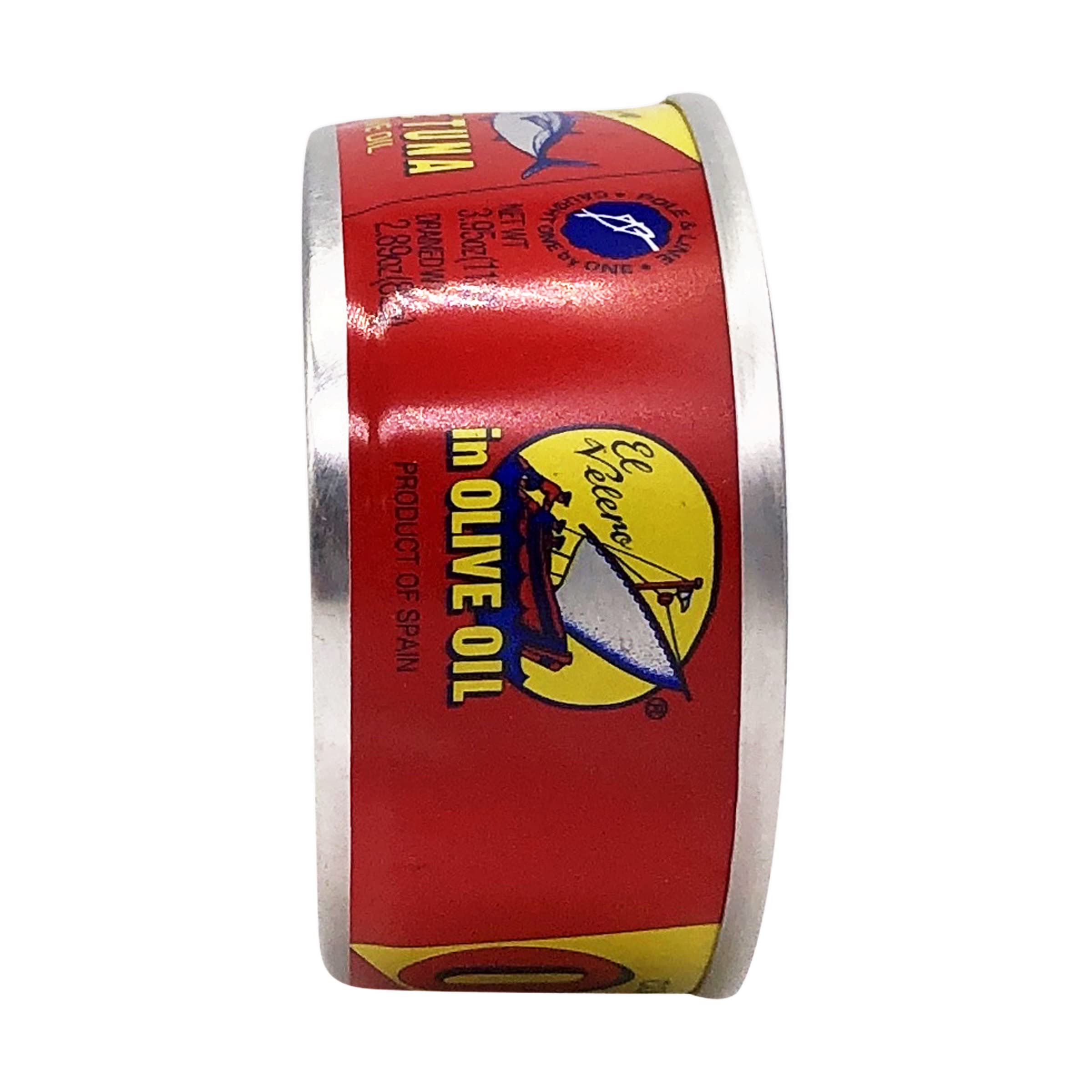Ortiz tuna olive oil serving in a dish, inviting flavor.