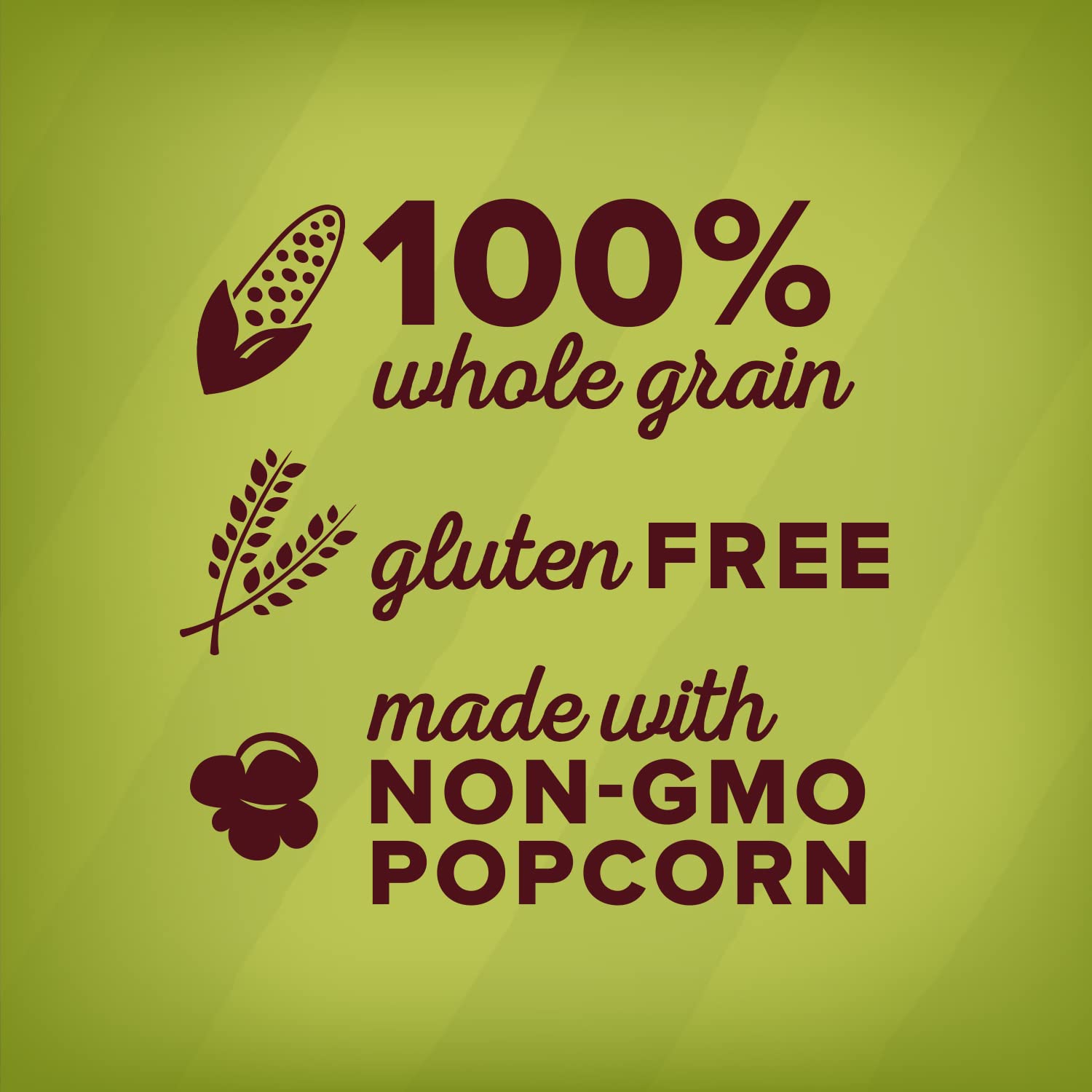 Orville Redenbacher's avocado oil sea salt packaging nutrition label, gluten-free.